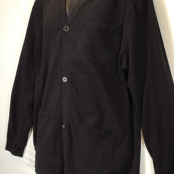 Tommy Hilfiger Mens Button Up Cardigan Size XL Jersey Knit Long Sleeve Sweater - Picture 10 of 13